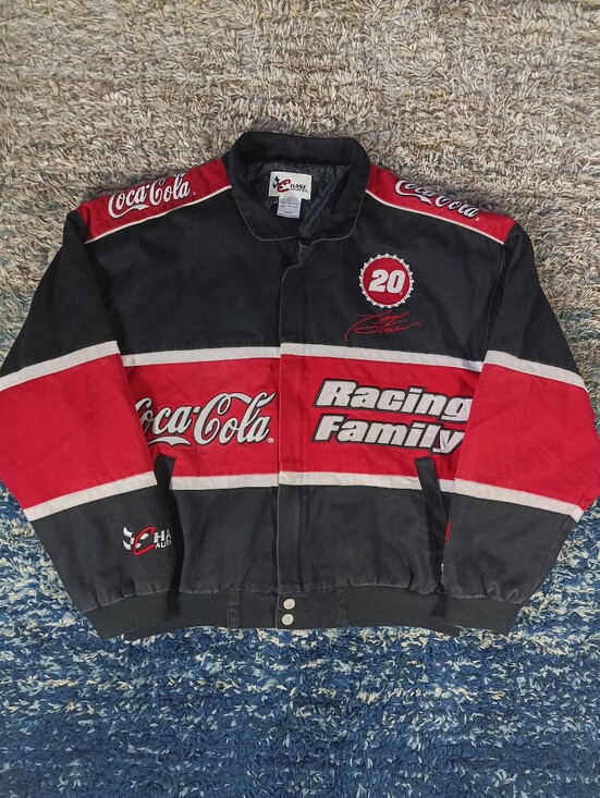 Chase Authentics Other - NASCAR JH Design Coca Cola Racing Family #20 Tony Stewart Jacket Mens
